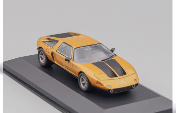 MERCEDES-BENZ C-111-II (1970), Mercedes-Benz Offizielle Modell-Sammlung 22, brown