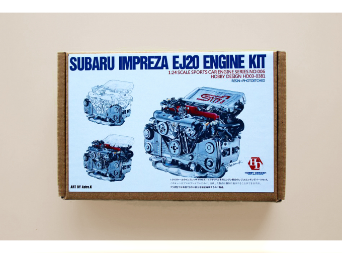 Набор для доработки Subaru Impreza EJ20 Engine Kit (Resin+PE)