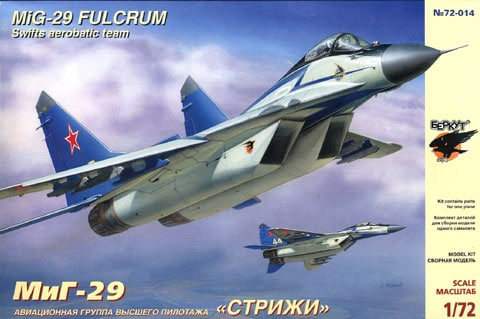 Сборная модель Советский истребитель МиГ-29