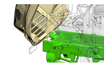 Сборная модель International M1224 MaxxPro (вар. 1)