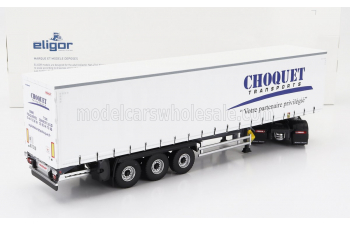 RENAULT T480 Truck Telonato Choquet Transports (2021), White