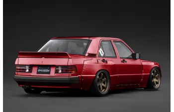 MERCEDES-BENZ 190 PANDEM, red metallic