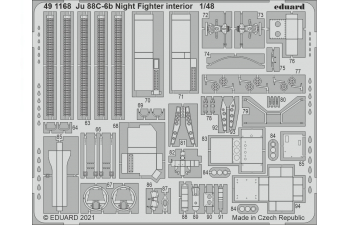 Набор фототравления для Ju 88C-6b Night Fighter