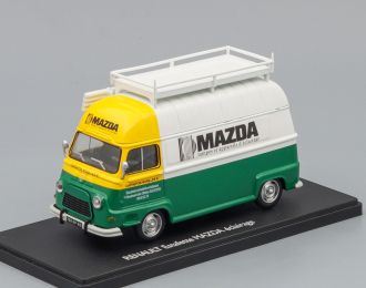 RENAULT Estafette «Mazda eclairage», green / white / yellow