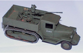 Сборная модель 61-К 37-мм зенитная пушка на базе полугусеничного грузовика ЗИS-42