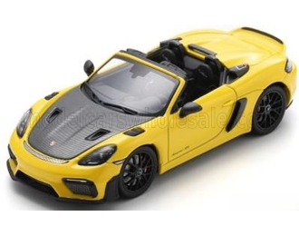 PORSCHE 718 (982) Spider RS Cabriolet Open (2023), yellow