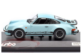 PORSCHE 911 (930) Turbo - 50 Jahre / Singapur, polar blue