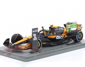 McLAREN MCL38 Winner Abu Dhabi GP Formula 1 Lando Norris (2024)