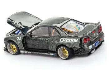 NISSAN Skyline GT-R (R34) Kaido Works Greddy V2 (1999), grey
