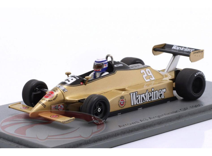 Arrows A3 #29 Argentina GP Formula 1 Riccardo Patrese(1980)