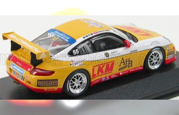 PORSCHE 911 Gt3 N 55 Carrera Cup Asia Macau 2007 N.d.o'young, Yellow White