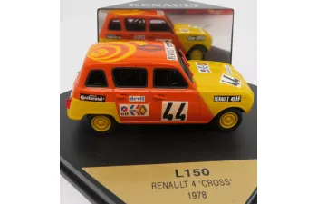 RENAULT 4 Cross №44 (1978), yellow/orange
