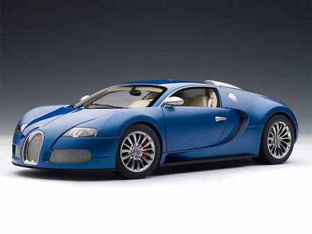 BUGATTI EB 16.4 Veyron - BLEU CENTENAIRE 2009, BLUE MET