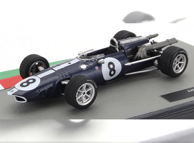 EAGLE F1 Mki N8 Season (1967) Bruce Mclaren, Blue