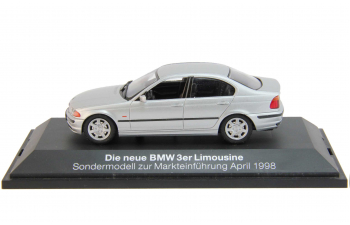 BMW 3er Limousine Sondermodell zur Markteinfuhrung April (1998), silver