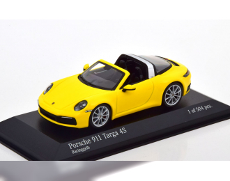 PORSCHE 911 (992) 4S Targa (2020), yellow