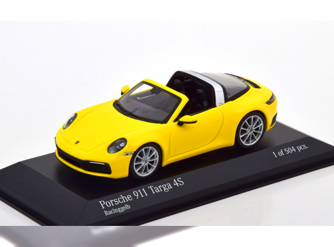 PORSCHE 911 (992) 4S Targa (2020), yellow