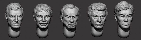 Головы (с волосами) №35