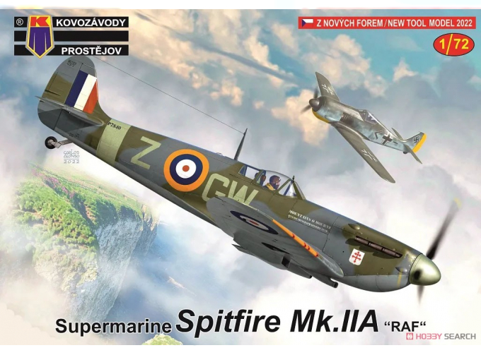 Сборная модель Spitfire Mk.IIa "RAF"