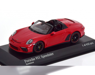 PORSCHE 911 (991) Speedster (2019), red