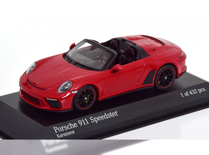 PORSCHE 911 (991) Speedster (2019), red