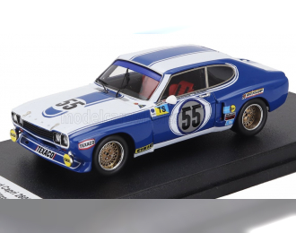 FORD Capri 2600 Lv 3.0l V6 №55 24h Le Mans (1973) Dieter Glemser - John Fitzpatrick - Hans Heyer, White Blue