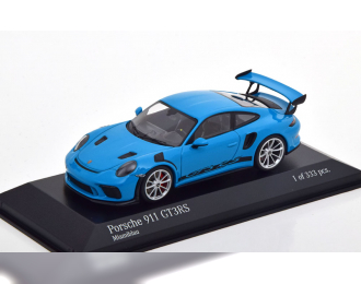 PORSCHE 911 (991 II) GT3 RS (2018), blau