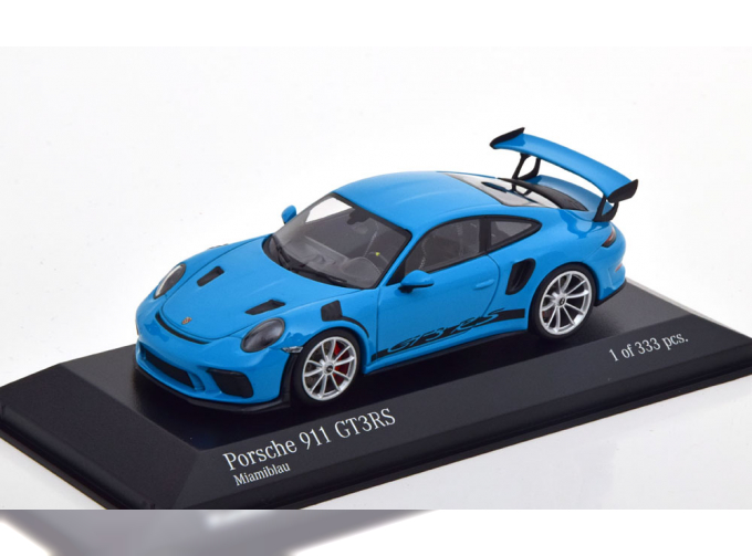 PORSCHE 911 (991 II) GT3 RS (2018), blau