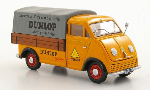 DKW Schnellaster Dunlop, yellow