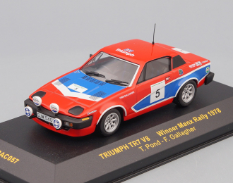 TRIUMPH TR7 V8 #5 T.Pond-F.Gallagher Winner Manx Rally 1978