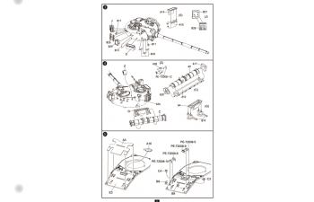 Сборная модель Soviet танк Т-80 Main Battle Tank 1970s-1990s N in 1
