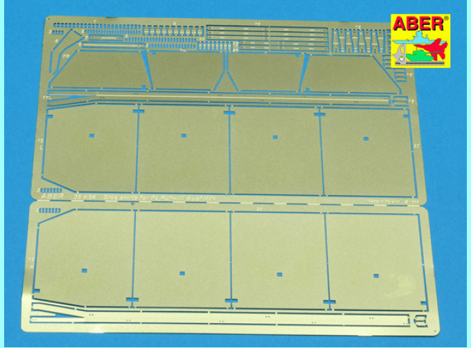 Фототравление PzKpfw III Side skirts