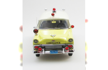 CHEVROLET 210 Handyman ambulance (1956), yellow/white