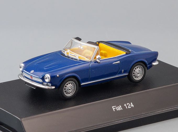 FIAT 124 Spider, blue metallic