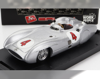 MERCEDES BENZ F1 W196c N 4 Prove Avus 1954 Karl Kling, Silver