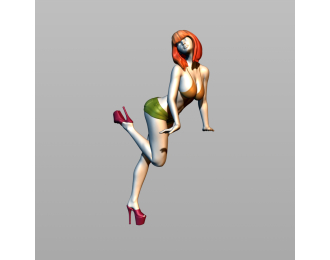 Фигура Выбражуля, окрашенная