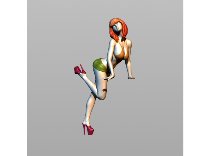 Фигура Выбражуля, окрашенная