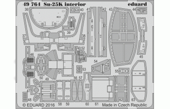 Фототравление для Su-25K interior