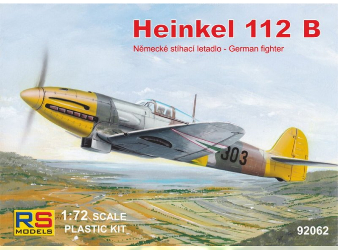 Сборная модель Heinkel 112 Hungary