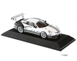 PORSCHE 911 (991) GT3 Cup Promo Car Porsche Supercup 2013, silver