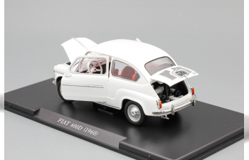 FIAT 600D (1960), white