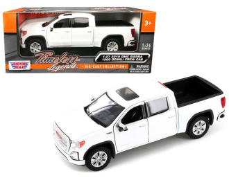 GMC Sierra 1500 Denali Crew Cab 2019, white