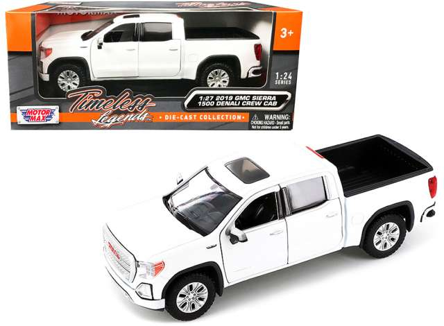 GMC Sierra 1500 Denali Crew Cab 2019, white