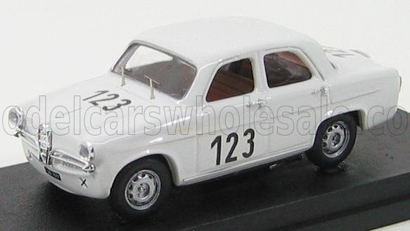 ALFA ROMEO Giulietta Ti N 123 Wien (1962) J.rindt, White
