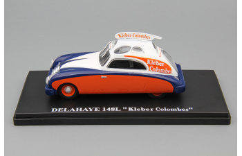 DELAHAYE 148L "Kleber Colombes", blue / orange / white