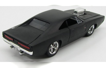 DODGE Dom's Dodge Charger R/t 1970 - Fast & Furious 7, Matt Black