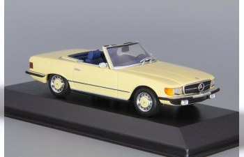 MERCEDES-BENZ 350SL R107 (1972), yellow