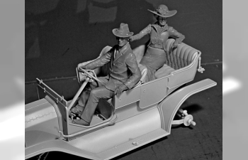 Сборная модель Американские автолюбители (1910-е г.)