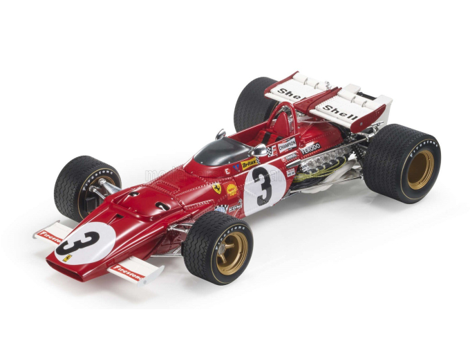 FERRARI F1 312B N 3 Winner Mexico GP (1970) Jacky Ickx