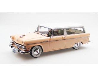 FORD Ranch 2х дверный универсал (1955), светло-коричневый-белый